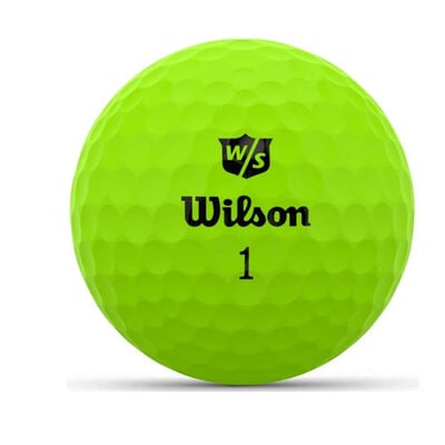 Wilson Duo Optix Green Golf Balls 12 Pack