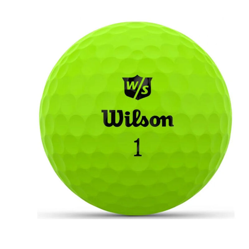 Wilson Duo Optix Green Golf Balls 12 Pack image number 1