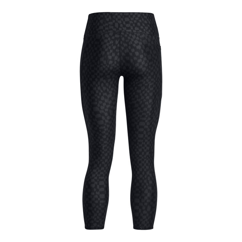 Under Armour Women's HeatGear® No-Slip Waistband Printed Ankle Leggings image number 1