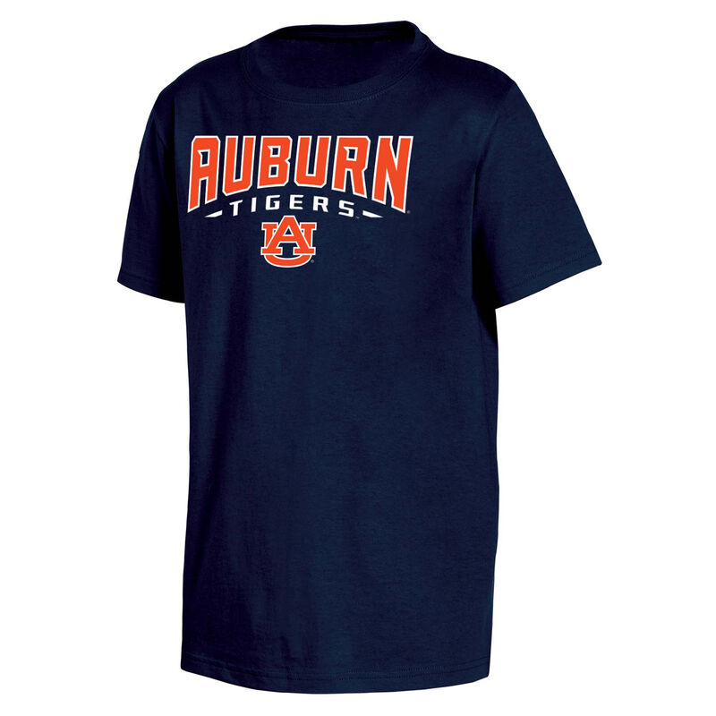 Knights Apparel Youth Short Sleeve Auburn College Classic Arch Tee image number 0