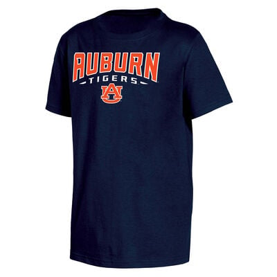 Knights Apparel Youth Short Sleeve Auburn College Classic Arch Tee