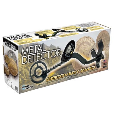 Bounty Hunter Discovery 2200 Metal Detector with Pinpointer