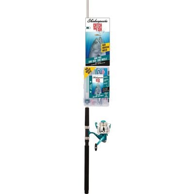 Shakespeare Catch More Fish Surf Pier 2 Piece Saltwater Spinning Combo