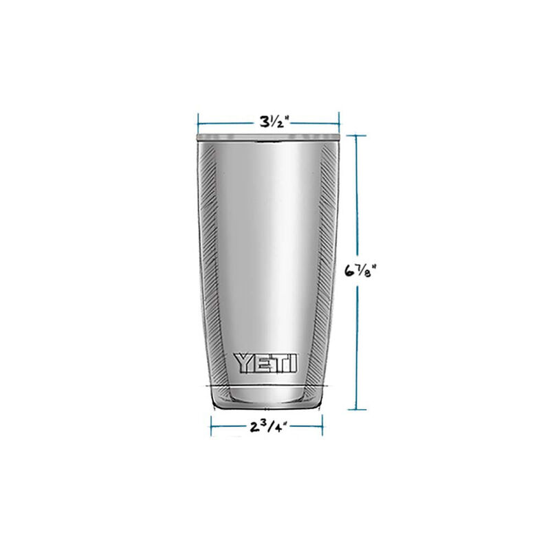YETI Rambler 10 oz Tumbler, Stainless Steel, Vacuum Insulated  with MagSlider Lid, Rescue Red: Tumblers & Water Glasses