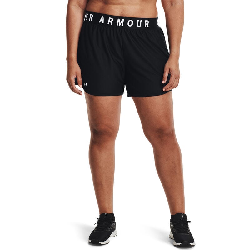 Under Armour Women's Plus Size Play Up 5" Shorts image number 1
