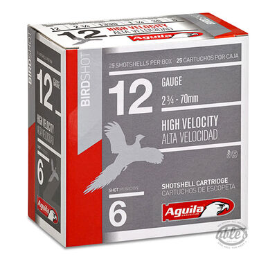 Aguila High Velocity Shotshells , 12 Gauge, 2-3/4