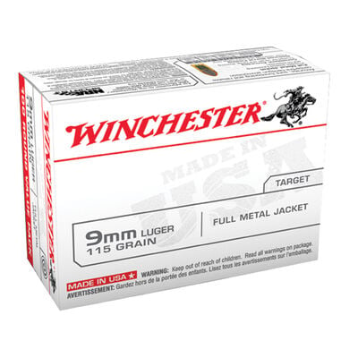 Winchester 9mm Ammo 100 Ct. Bonus Pack