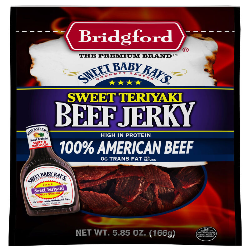 Bridgford Sweet Baby Ray's Sweet Teriyaki Beef Jerky image number 0