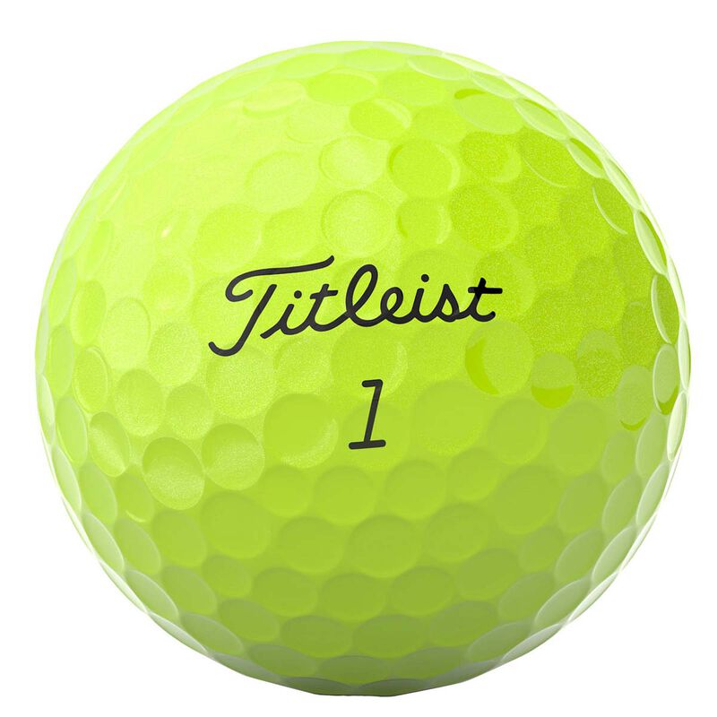 Titleist AVX Yellow Golf Balls image number 2