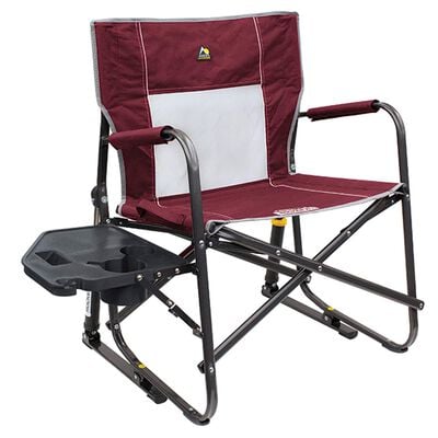 Gci Freestyle Rocker XL Folding Chair with Side Table