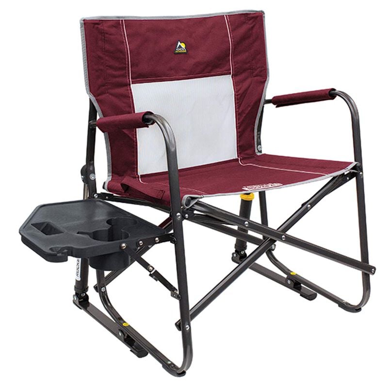 Gci Freestyle Rocker XL Folding Chair with Side Table image number 0