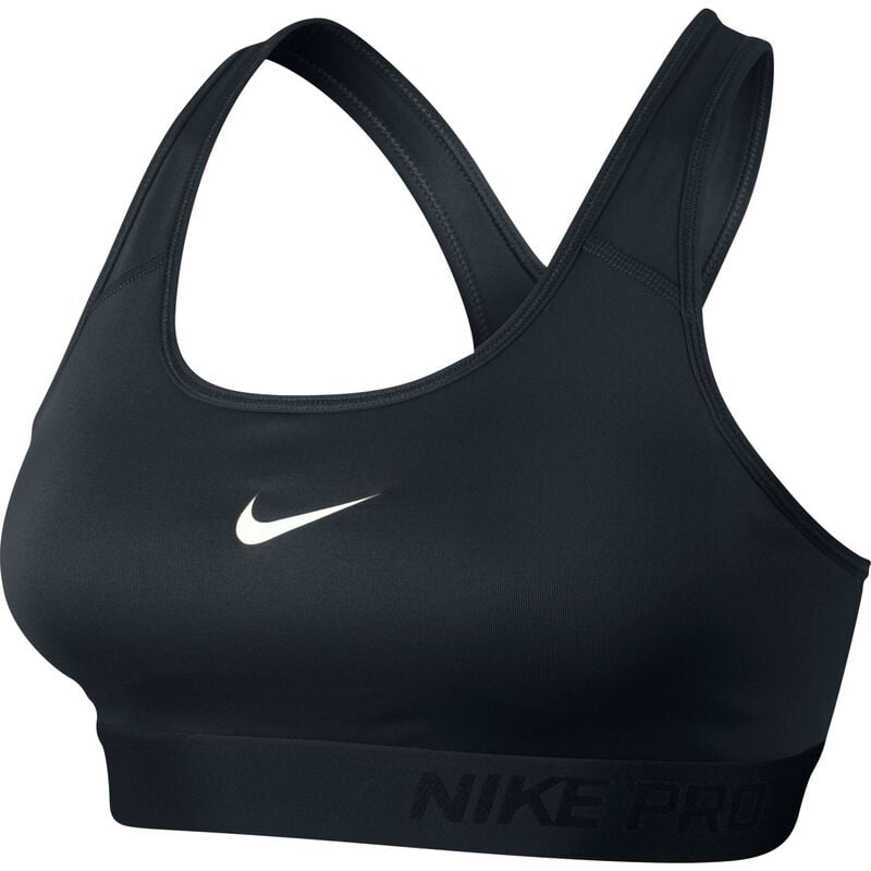 Nike Women's Motion Adapt Neon Stud High Support Sports Bra (Black