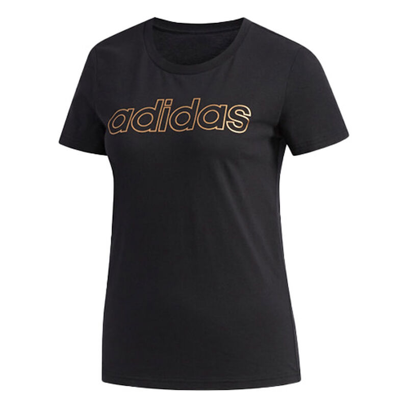 adidas Women's Essentials Branded Short Sleeve T-Shirt, , large image number 0