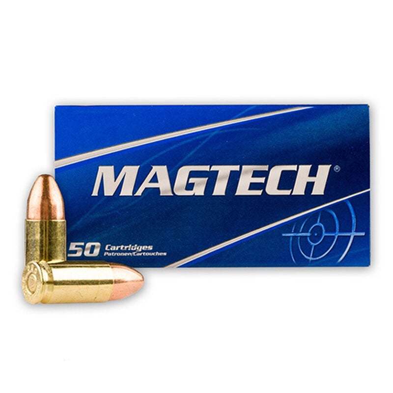 Magtech 9MM Luger 124 Grain Full Metal Jacket Ammunition, , large image number 0