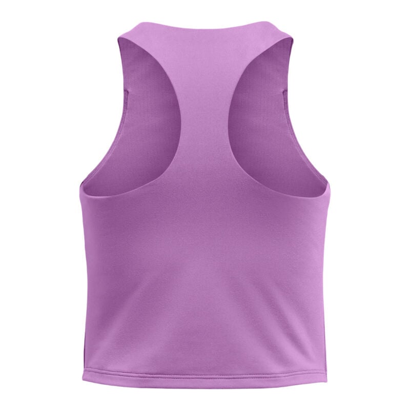 Under Armour Girls' Motion Crop Tank image number 1