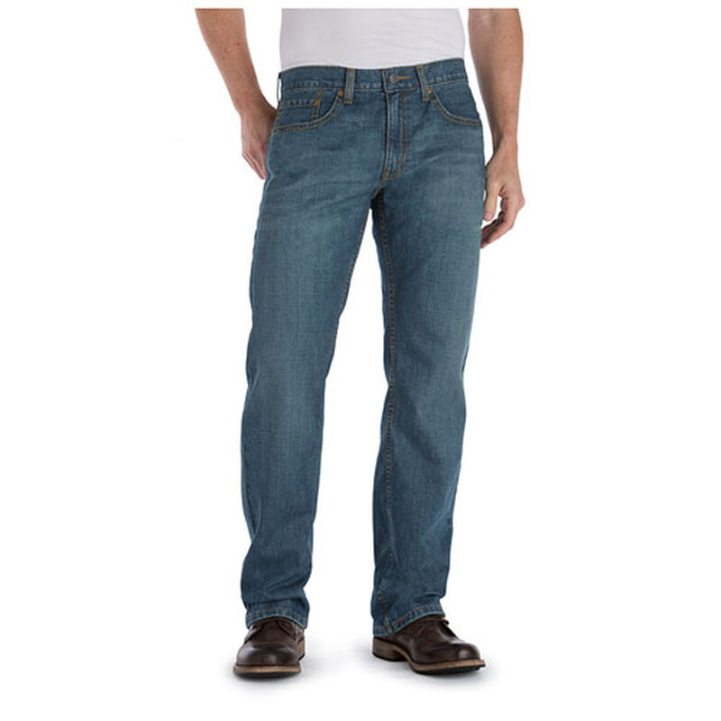 Men's Relaxed Fit Dark Stonewash Jean, , large image number 0