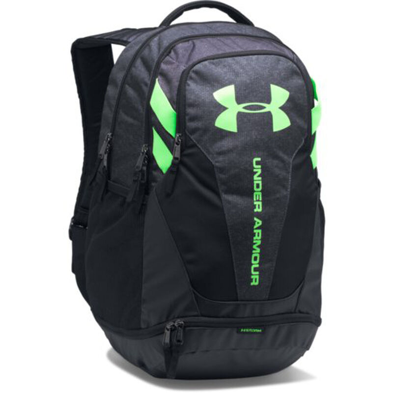 Hustle 3.0 Backpack, Black/Lime Green, large image number 0