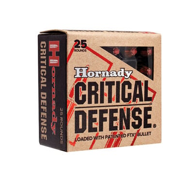 Hornady 38 Special 90 gr FTX¨ Critical Defense