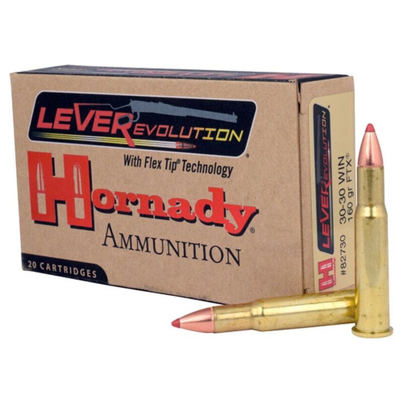 Hornady .30-30 FTX 160 Grain Winchester Ammunition image number 0