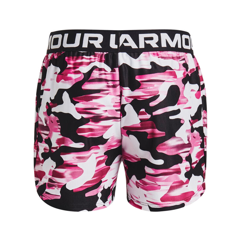 Under Armour Girls' Play Up Printed Shorts image number 1