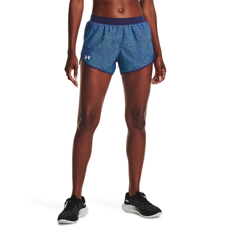 Under Armour Women's Fly By 2.0 Printed Shorts image number 1