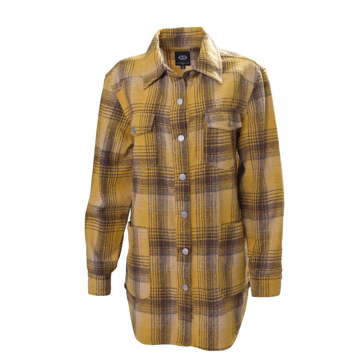 Yellow plaid jacket womens 2025