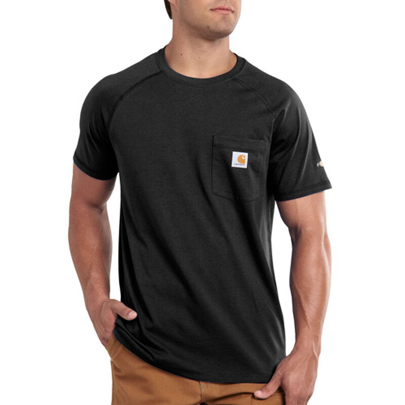 Carhartt Men's Short Sleeve Force Cotton Delmont Tee image number 0