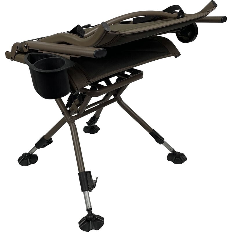 Black Sierra Pro Series Swivel Chair image number 3