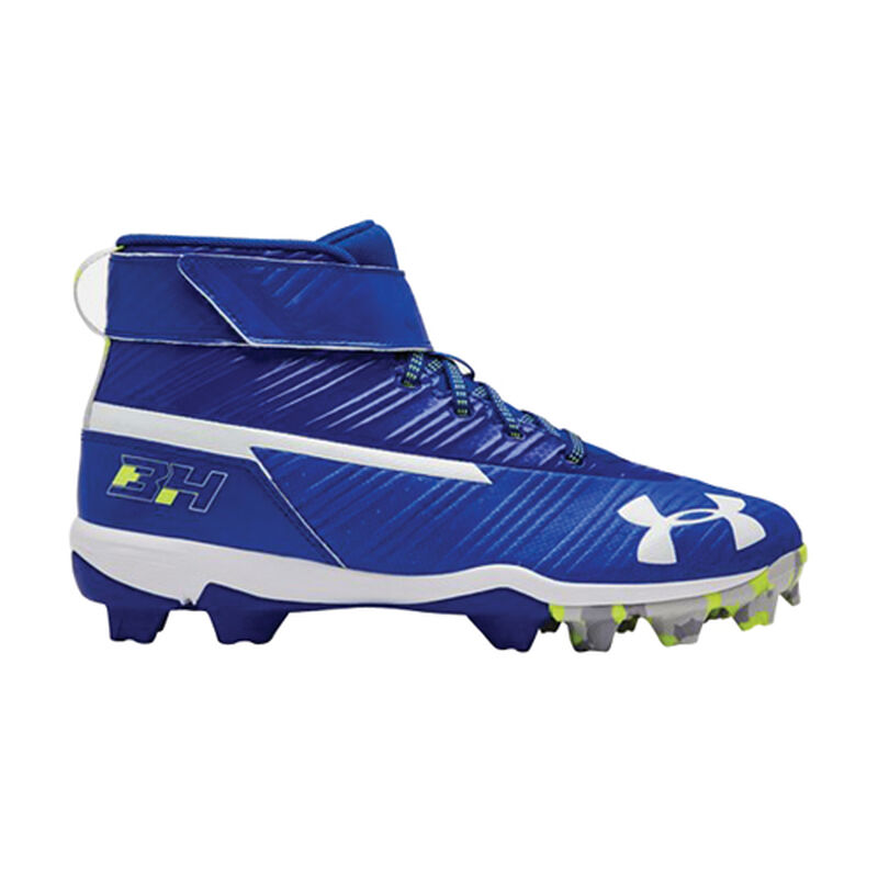 Under Armour Youth Harper 3 Mid Rubber Molded Baseball Cleats image number 0