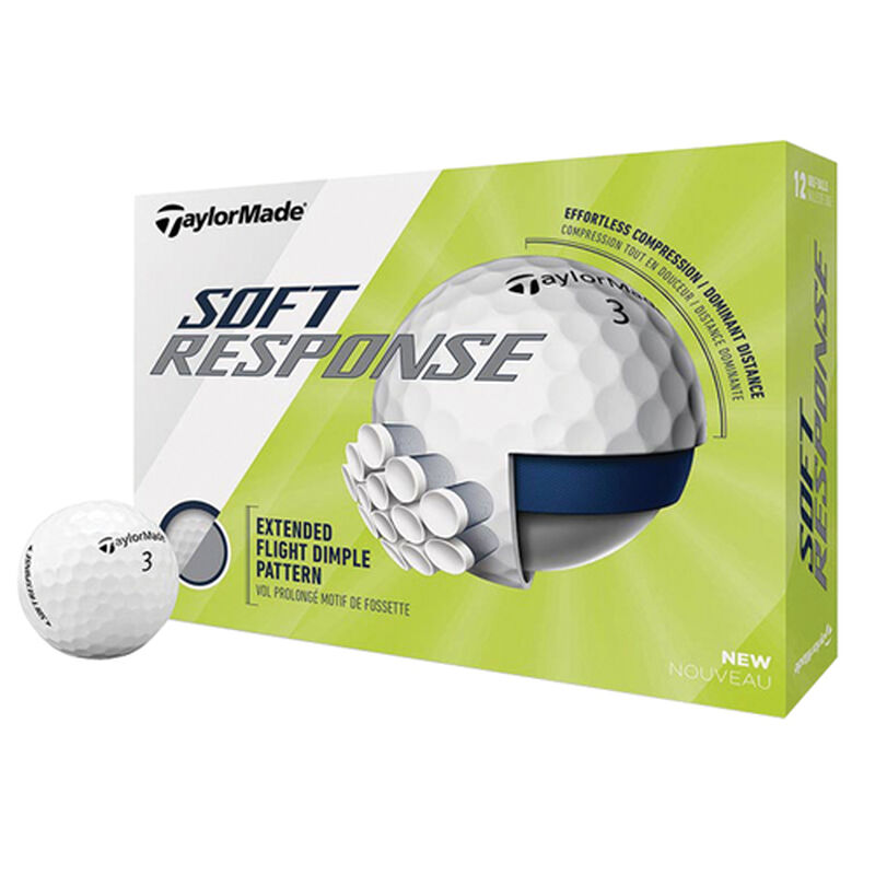 Taylormade Soft Response Golf Balls 12-Pack image number 0