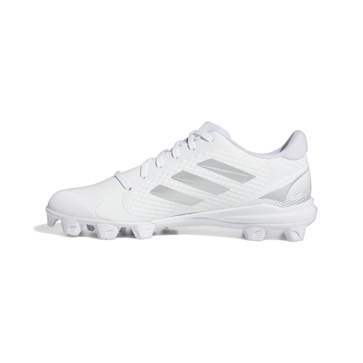 White adidas cheap softball cleats