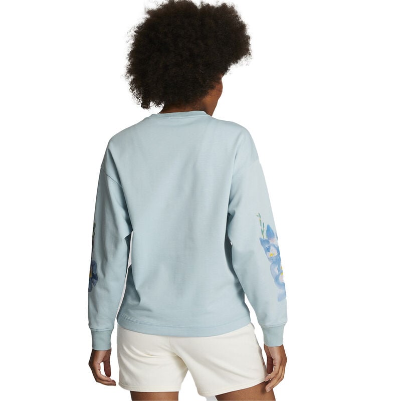 Puma Women's Watercolor Floral Crew image number 1