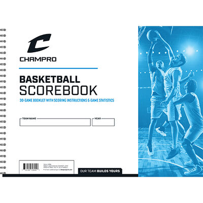 Champro 30 Game Basketball Scorebook