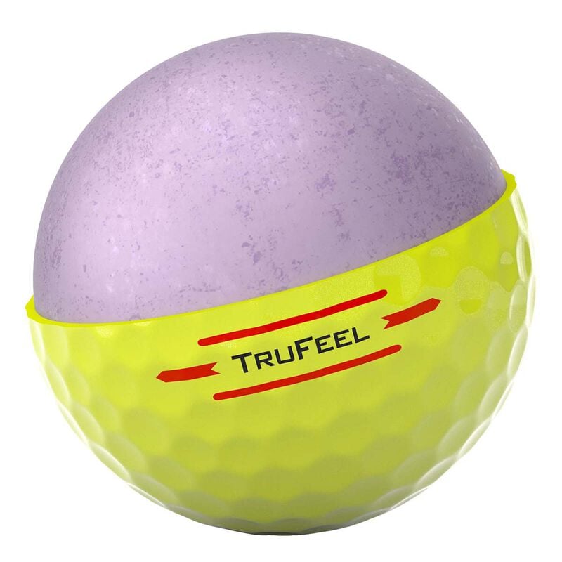 Titleist TruFeel Yellow Golf Balls image number 3