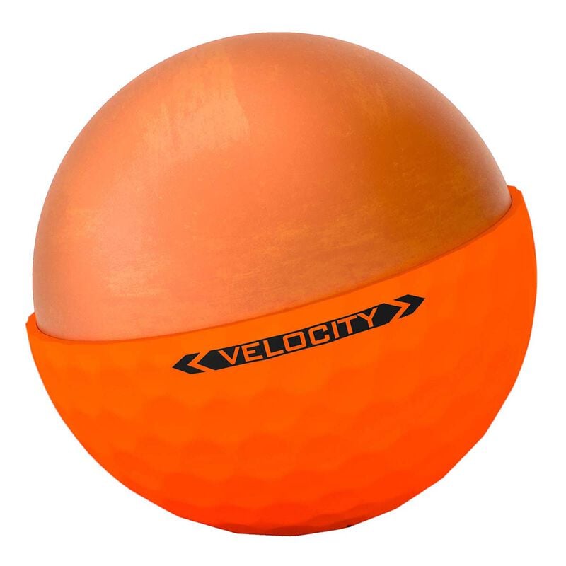 Titleist Velocity Matte Orange Golf Balls image number 3