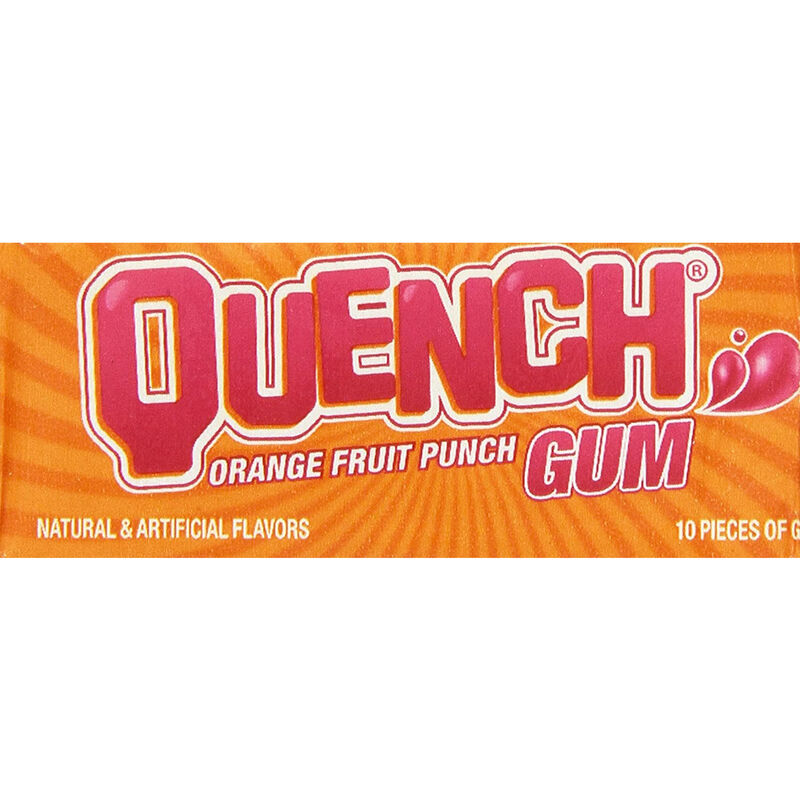 Mueller Orange/Fruit Punch Quench Gum - 10 Pack image number 0