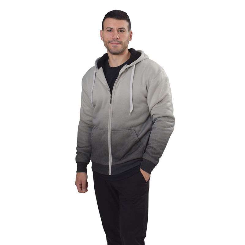 Big Ball Sports Men's Ombre Sherpa Full Zip Jacket image number 0