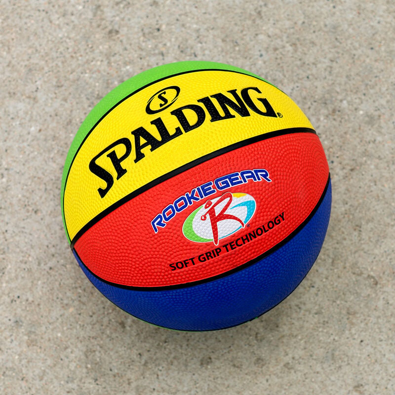 Spalding Rookie Gear Soft Grip Youth Indoor-Outdoor Basketball 27.5 image number 4