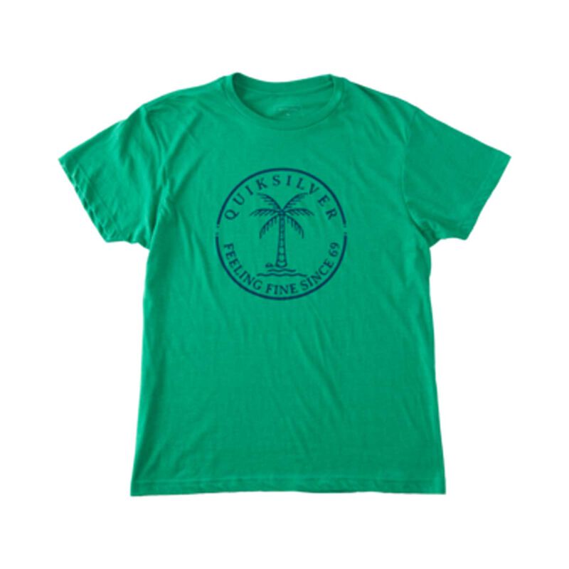 Quiksilver Men's Circle Palm Short Sleeve Tee image number 4