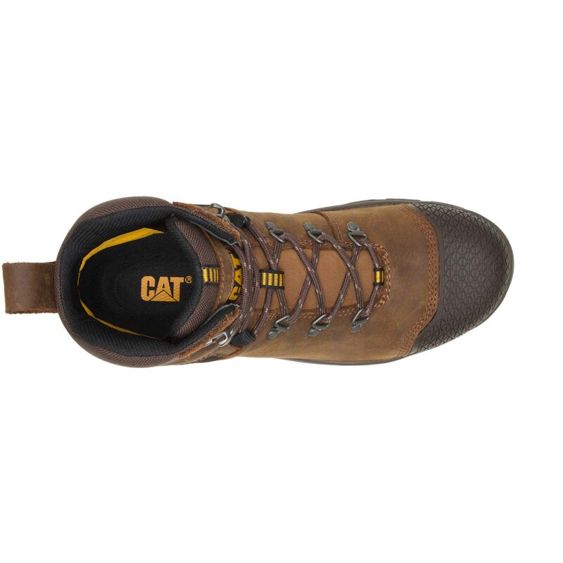 Cat Men's Accomplice Waterproof Steel Toe Work Boots image number 6