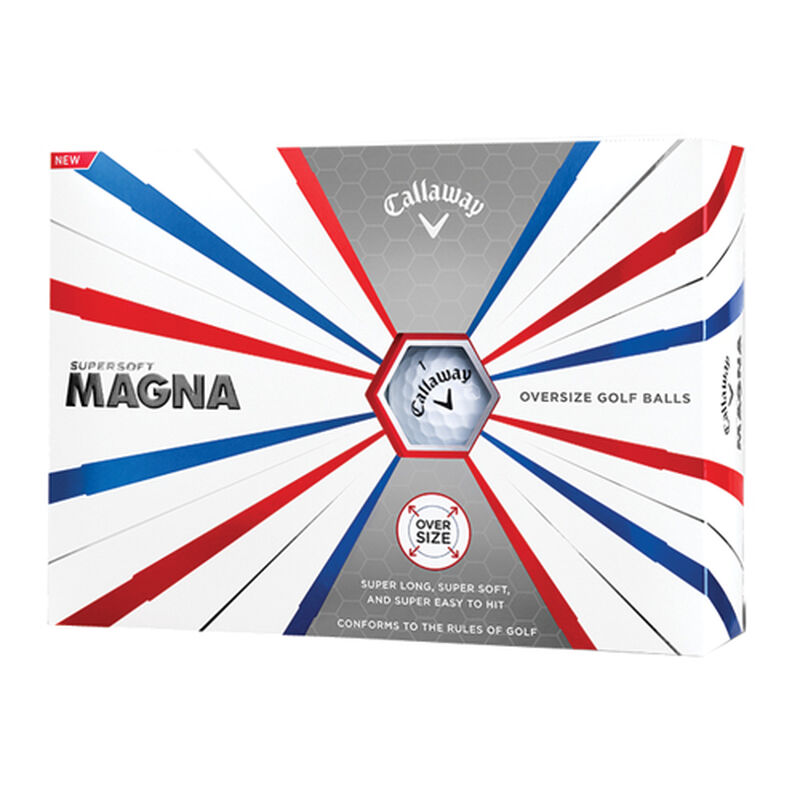 Callaway Golf Supersoft Magna 12 Pack Golf Balls, , large image number 0