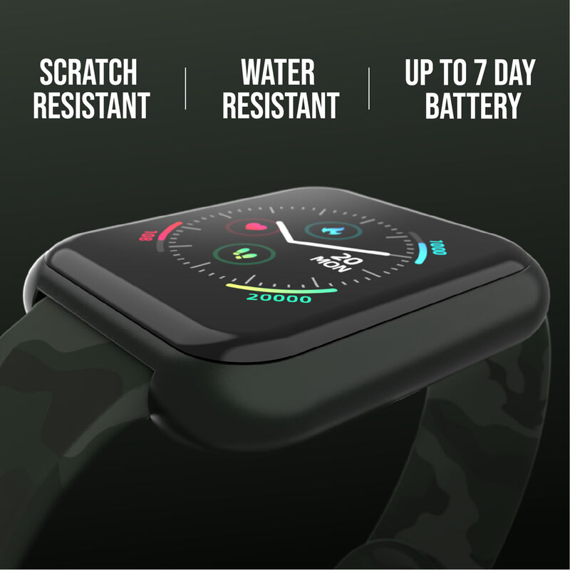 Itouch Air 3 Smartwatch: Black Case with Black Strap (40mm) image number 4