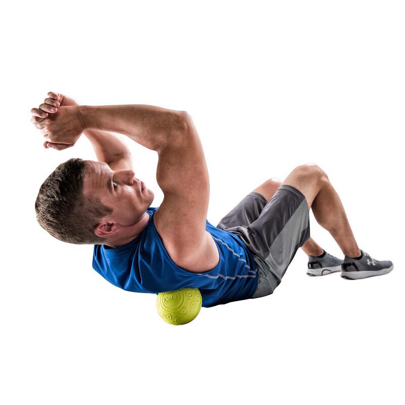 Go Fit Deep Tissue Massage Ball- 5" with Training Manual image number 3
