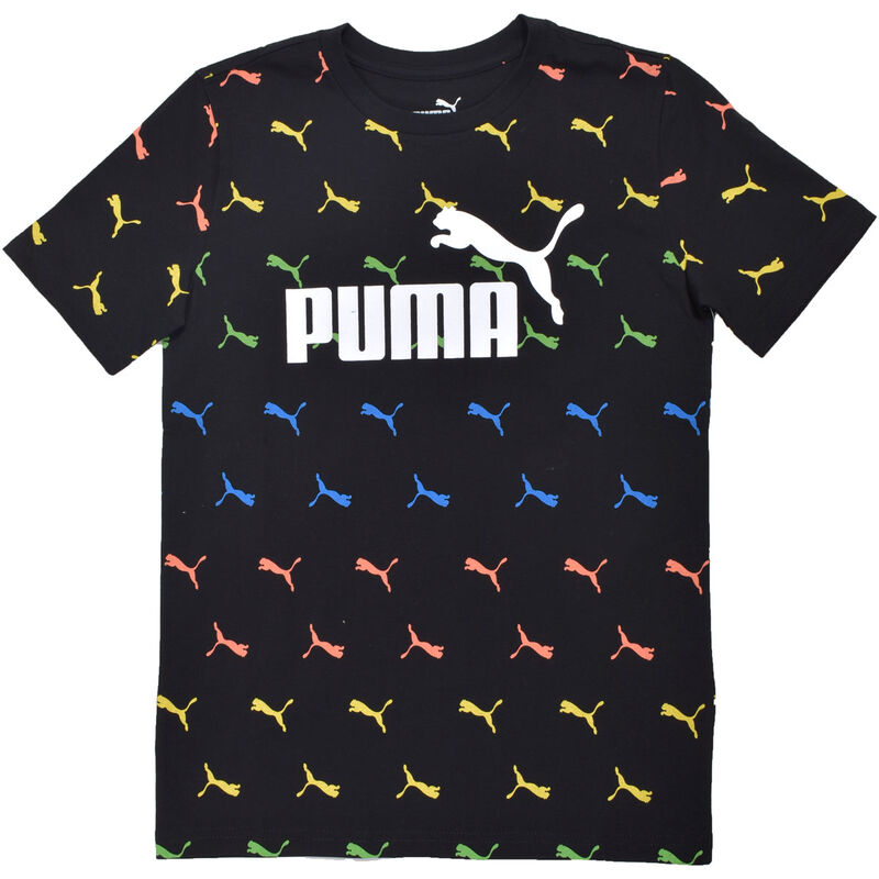 Puma Boys' Short Sleeve Big Logo Tee image number 0