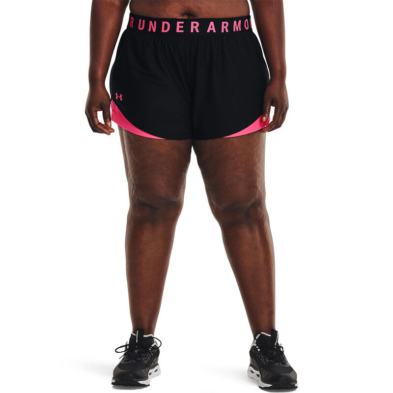 Under Armour Women's Plus Sized Playup 3.0 Shorts image number 0