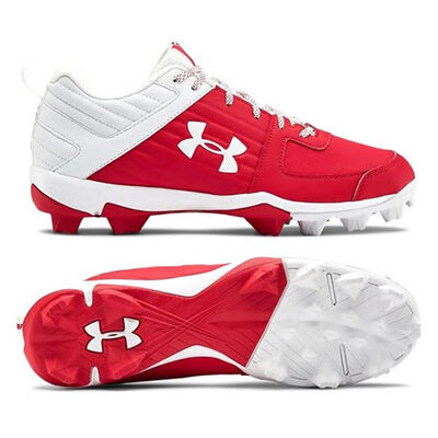 Under Armour Youth Leadoff Low Rubber Molded Baseball Cleats