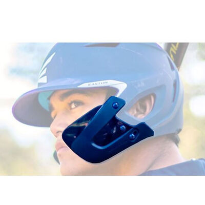 Rawlings Left-Handed Extended Helmet Jaw Guard