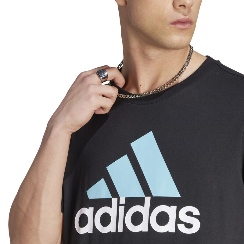 adidas Men's Short Sleeve Big Logo Tee image number 7