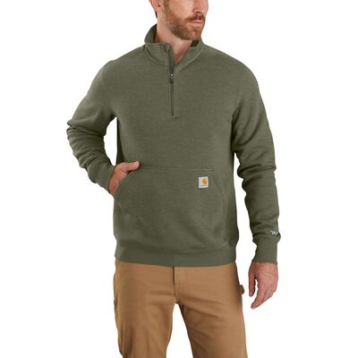 Carhartt Men's Relaxed Fit Quarter Zip Sweatshirt