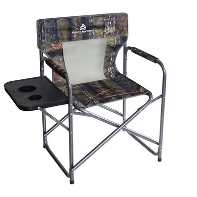 Black Sierra Director's Chair With Side Table